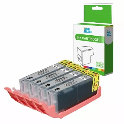 4 Grey Ink Cartridge For Canon MG6150 MG6250 MG8150 MG8170 MG8250 • £11.49