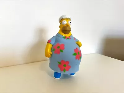 Vintage King Size Homer Simpson Figure The Simpsons Burger King Toy Figure 2001 • £20