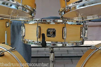 GRETSCH CATALINA CLUB 14  SNARE In SATIN NATURAL For DRUM SET LOT #G894 • $278.12