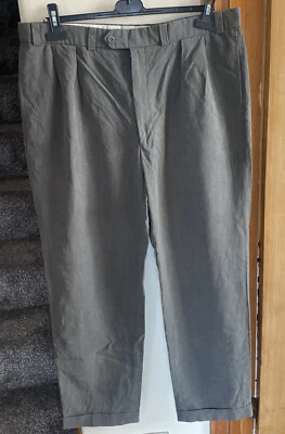£4.25 • Buy Mens M&S Grey Trousers/ Chinos Size 38  Waist, 31  Leg... GC