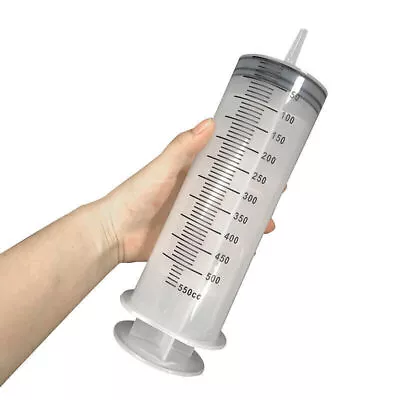 150-500ML Reusable Big Large Plastic Hydroponics Nutrient Measuring Syringe AU • $12.55