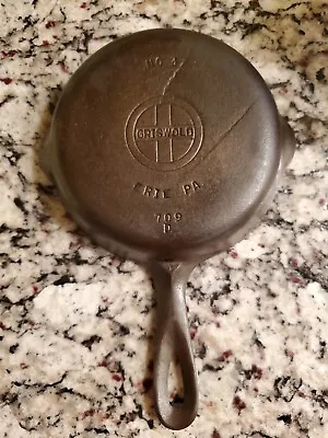 Vintage Cast Iron Griswold #3 Skillet #709D - Clean And Ready To Use • $34.99