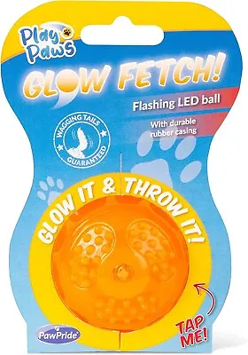 LED Light Up Ball For Dogs - Tennis Fetch Ball Glow In The Dark Lights Up • £12.99