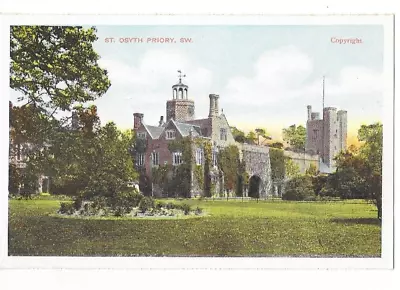 Postcard -W014 -colchester View Of St Osyth Priory • £3.20