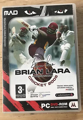 £0.99 • Buy PC DVD -Rom. Brian Lara International Cricket 2005 MAD. 3+* No Inner Leaflet