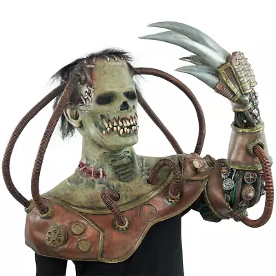 Halloween Cosplay Latex  Mask By Ghoulish Productions  Steampunk Frankenstein • $255.84