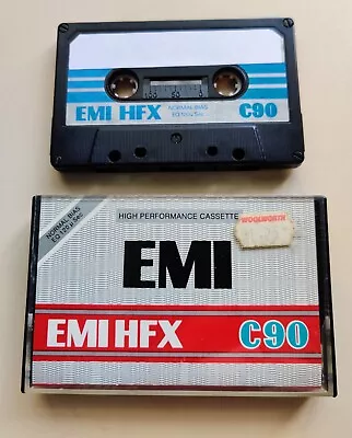 EMI HFX C90 Ferric Cassette Tape • £4