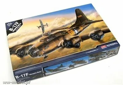 Academy B-17F Flying Fortress  Memphis Belle  1:72 12495 Plastic Model Kit • $49.95