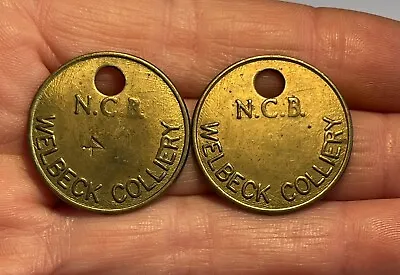 £0.99 • Buy Welbeck Colliery Miners Pit Check X2 Tokens - Nottingham