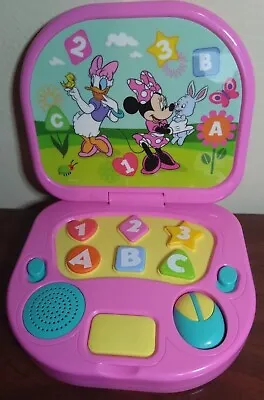 Disney Minnie Mouse ABC 123. Kids Lights Up Learning Toy Laptop NOT WORKING • $9.99