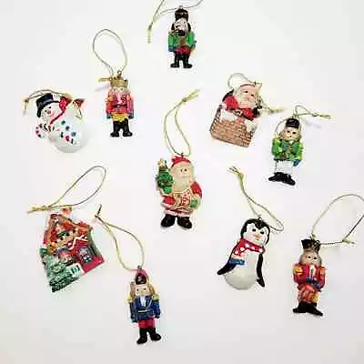 10pc Mini Vintage Christmas Ornaments Lot  • $7.95