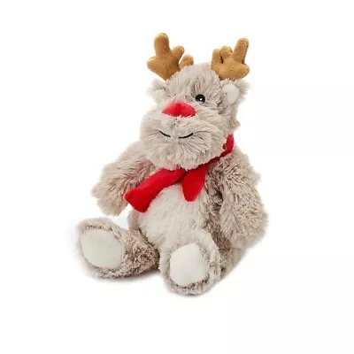 WARMIES COZY PLUSH FULLY MICROWAVABLE SMALL Reindeer BNWOT • £14.39