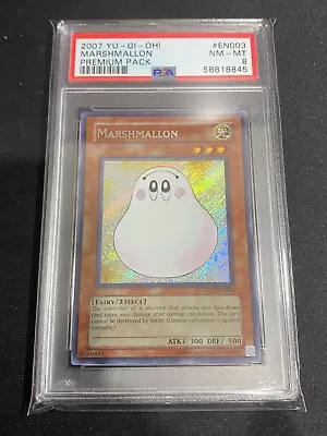 2007 Marshmallon PP01-EN003 Premium Pack Secret Rare Yugioh PSA 8 • $97.15