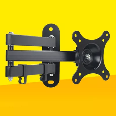  TV Wall Mount Bracket For 10-27 Inch LED Monitor Outdoor Hanger • £27.19
