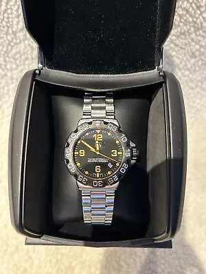 Tag Heuer Formula 1 - Stainless Steel - 41mm Black Dial - Quartz  - Used • £195.53
