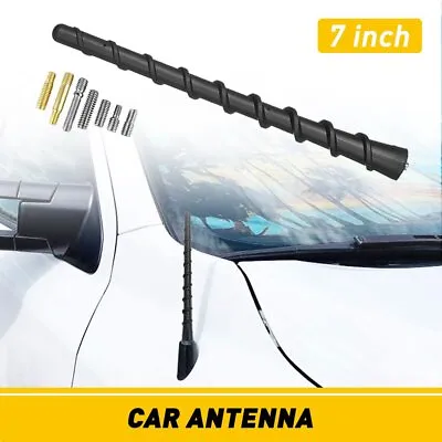 $11.99 • Buy 7  Universal Car Antenna Radio AM/FM Antena Roof Mast Amplified Signal Aerial