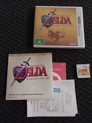 $41.95 • Buy The Legend Of Zelda Ocarina Of Time 3D Nintendo 3DS Complete (PAL, Free Post)