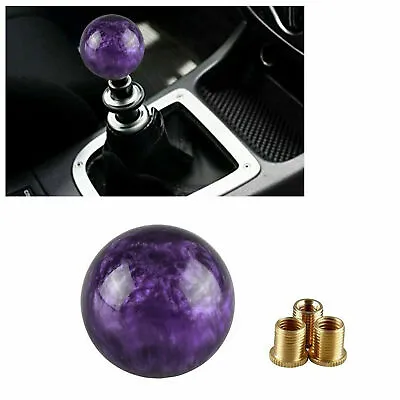 $20.98 • Buy Purple Universal Manual 5 Speed Car Gear Stick Shift Knob Lever Shifter