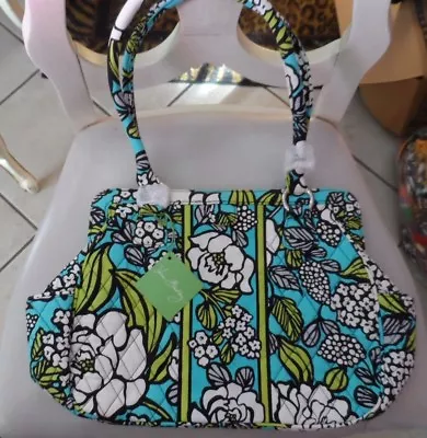 Vera Bradley Frame Bag In Island Blooms Pattern    • $45