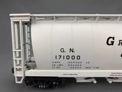 O MTH Premier 20-90028D Great Northern 4-Bay Cylindrical Hopper #171000 O1743 • $64.98