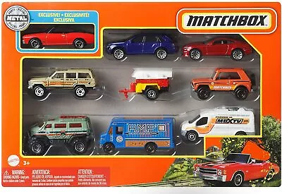 Matchbox X7111 Gift Pack Toy Cars Set +1 Exclusive May Vary 9 Pack • £15.99