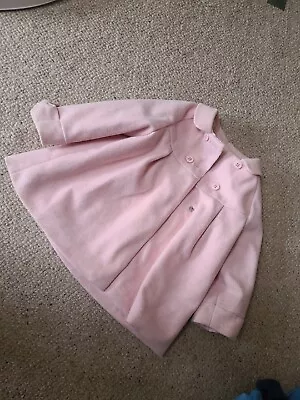 Mayoral Baby Girl Pink Smart Coat 12 Months • £9.99