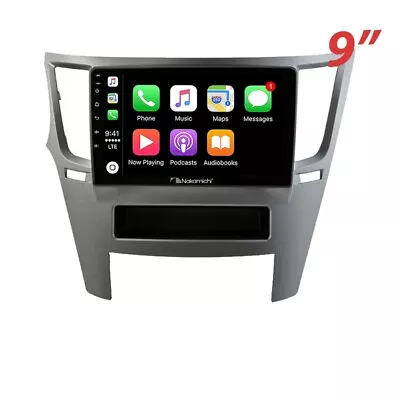 9  Wireless CarPlay Android Auto Nakamichi BT For Subaru Liberty Outback 09-14 O • $1199