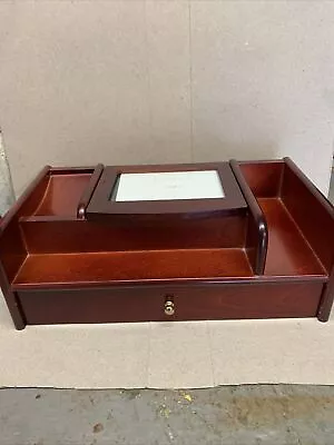 Vintage Men’s Dresser Valet Box Jewelry Storage • $19.95