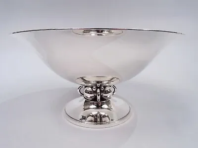 La Paglia Bowl 116 Midcentury Modern Centerpiece American Sterling Silver • $2100