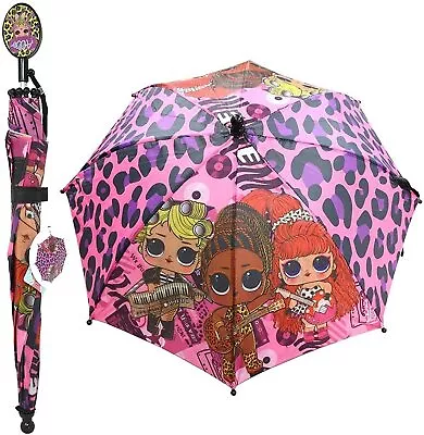 LOL Surprise Doll Umbrella Rain Pink School Children Kids Girls Toddler Gift Toy • $14.99