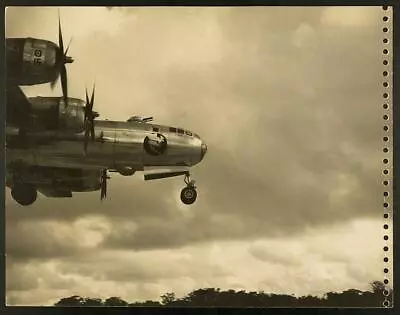 Nose Of A B-29 Bomber Coming In For A Landing At A Field In GuamJuly 1945 • $9.99