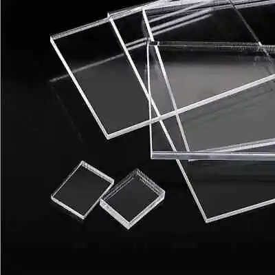 3mm Perspex Clear Acrylic Plastic Sheet 4mm 2mm Glass Panels Windows Shed Homes • £4.79