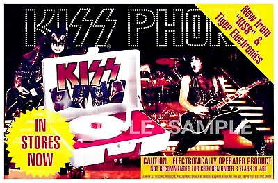 KISS Tiger Electronics Promo Phonograph • $21