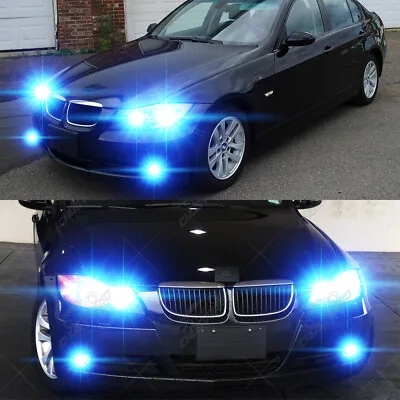 For BMW 325xi 330xi 2002-2006 - 6X LED Headlight Fog Light Bulbs Combo Kit 8000K • $28.49