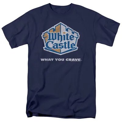 White Castle Distressed Logo Licensed Adult T-Shirt • $24.95