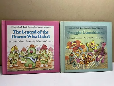 Vintage 80s Fraggle Rock Jim Henson’s Muppets Weekly Reader Books Children Lot 2 • $7.95