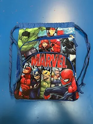 Marvel Super Heroes Cinch Bag Backpack • $7