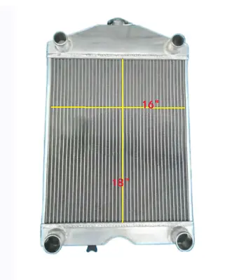 For 1928-1952 Ford 2N/8N/9N Tractor W/Flathead V8 Engine 700HP Aluminum Radiator • $227