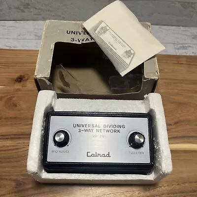 Vintage Calrad 20-261 Universal Dividing 3-Way Network JAPAN - EUC • $49.99