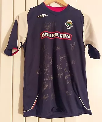 Linfield Signed Football Shirt 06/07 • £119