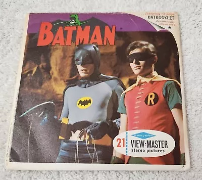 BATMAN TV Series 3 View Master Reels Set (1966) • $39.99
