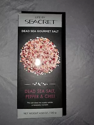 Seacret Dead Sea Gourmet Salt Dead Sea Salt Pepper & Chili 5.29oz Exp 5/22 • $10