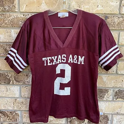 Texas A&M Aggies Football Youth Jersey #2 Manziel XL 14/16 USA Made Third Street • $26.93