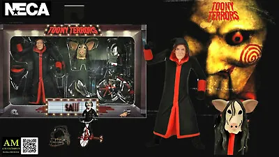 NECA Toony Terror - Saw II - Jigsaw Killer & Billy Tricycle - Boxset Figure • $140.35