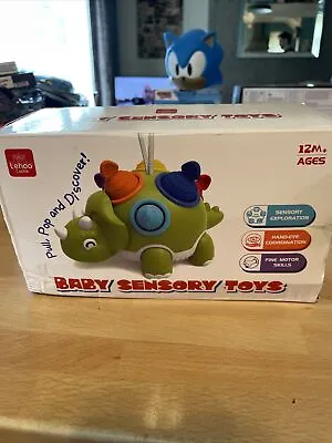 Baby Sensory Toy Pull Pop Discover By Lehoo  • £5