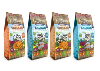 £4.99 • Buy Little BigPaw Food For Cats- Dry Food- Natural Grain Free- Chicken Or Salmon