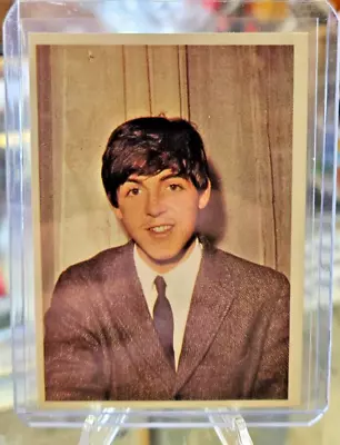 1964 Topps The Beatles Color Cards - #2 Meet Paul McCartney EX-NM Nice Card • $29.95