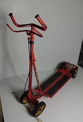 Vintage Rare Quad Kick Scooter With Brakes Circa 70's - 80's. • $20