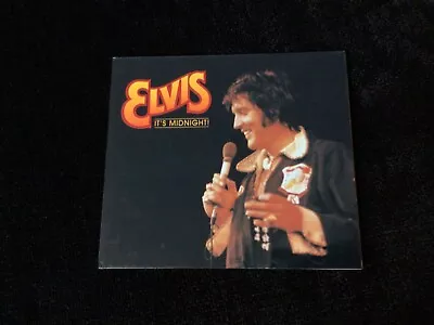 Elvis Presley Cd Ftd #15 It’s Midnight Long Out Of Print 2002 Las Vegas 1974 • $14.95