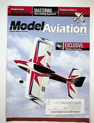 £13.10 • Buy 2013 April Model Aviation Magazine ParkZone VisionAire Habu 2 Clover Creek